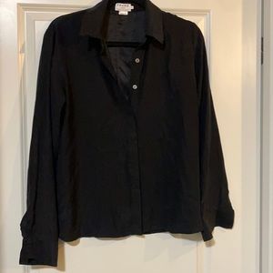 The black silk shirt everyone needs.  Frame Size M